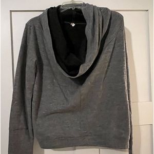 LUCY brand cowl neck pullover sweatshirt